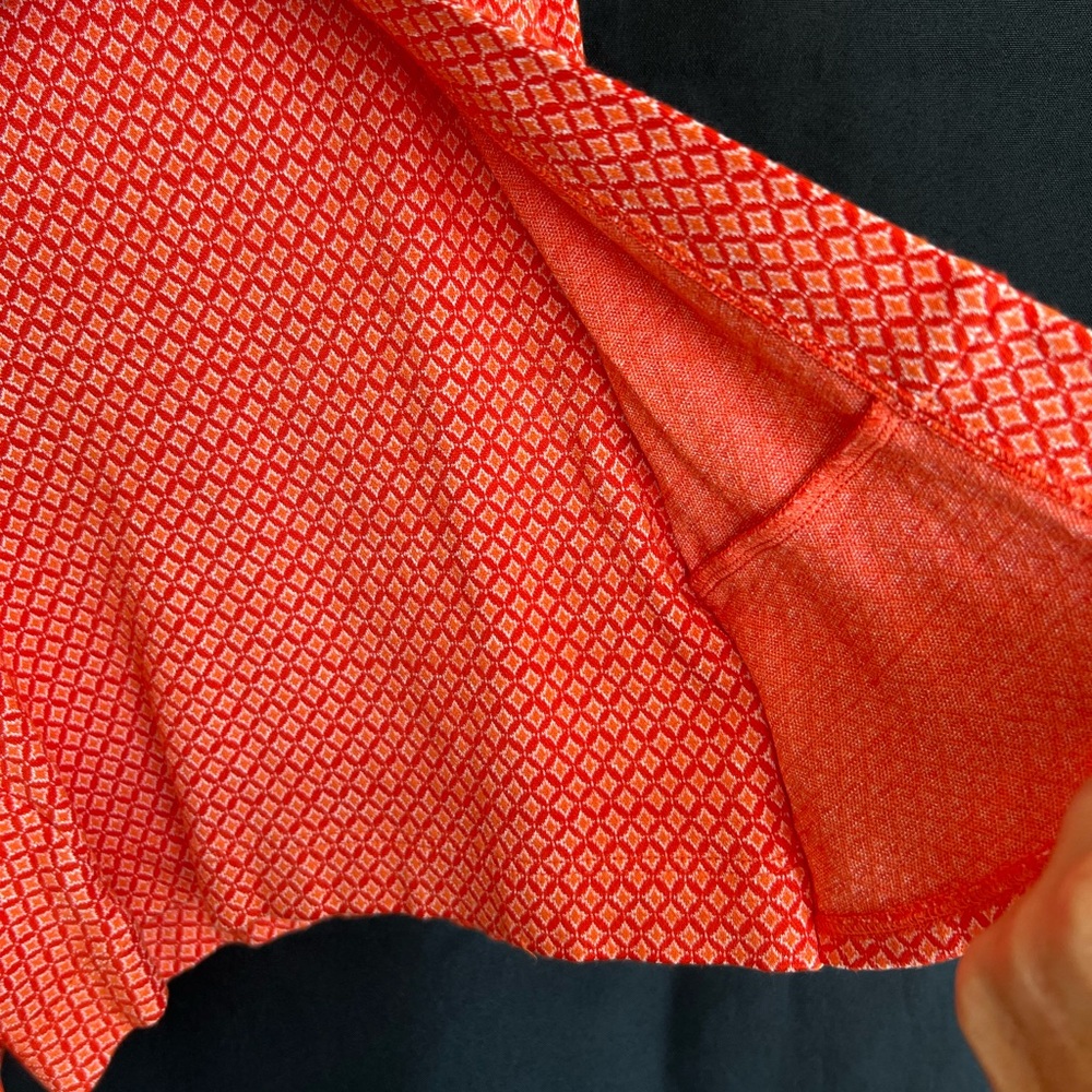💃 Cabi Matchmaker Skort in orange, women’s size 4. Flirty Skirt-Short Combo - Picture 7 of 15